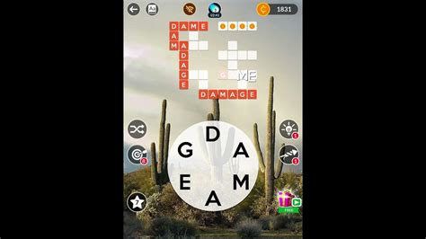 Wordscapes Level 1565, Arid 13 .